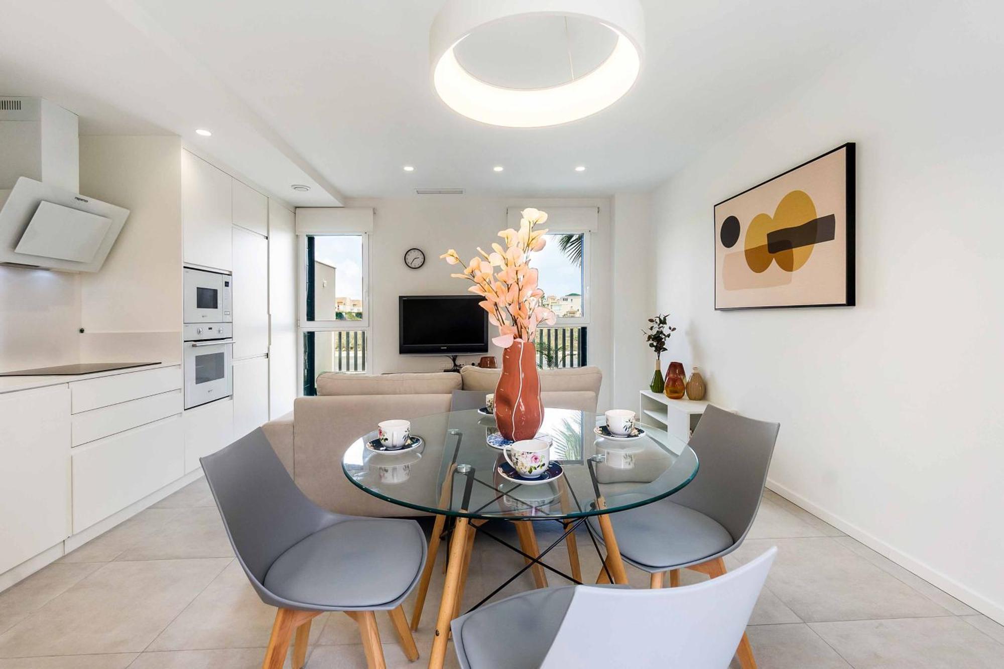 Turquesa Del Mar - Sun & Beach & Golf & Bike - Large Terrace Ground-Floor Spanish Apartment Dehesa de Campoamor  외부 사진