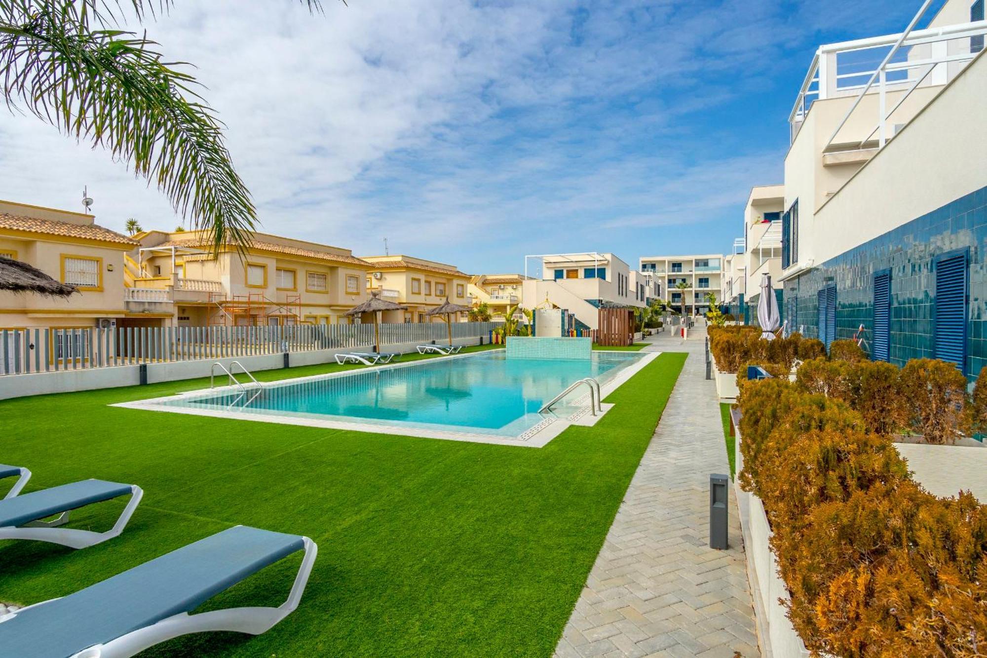 Turquesa Del Mar - Sun & Beach & Golf & Bike - Large Terrace Ground-Floor Spanish Apartment Dehesa de Campoamor  외부 사진