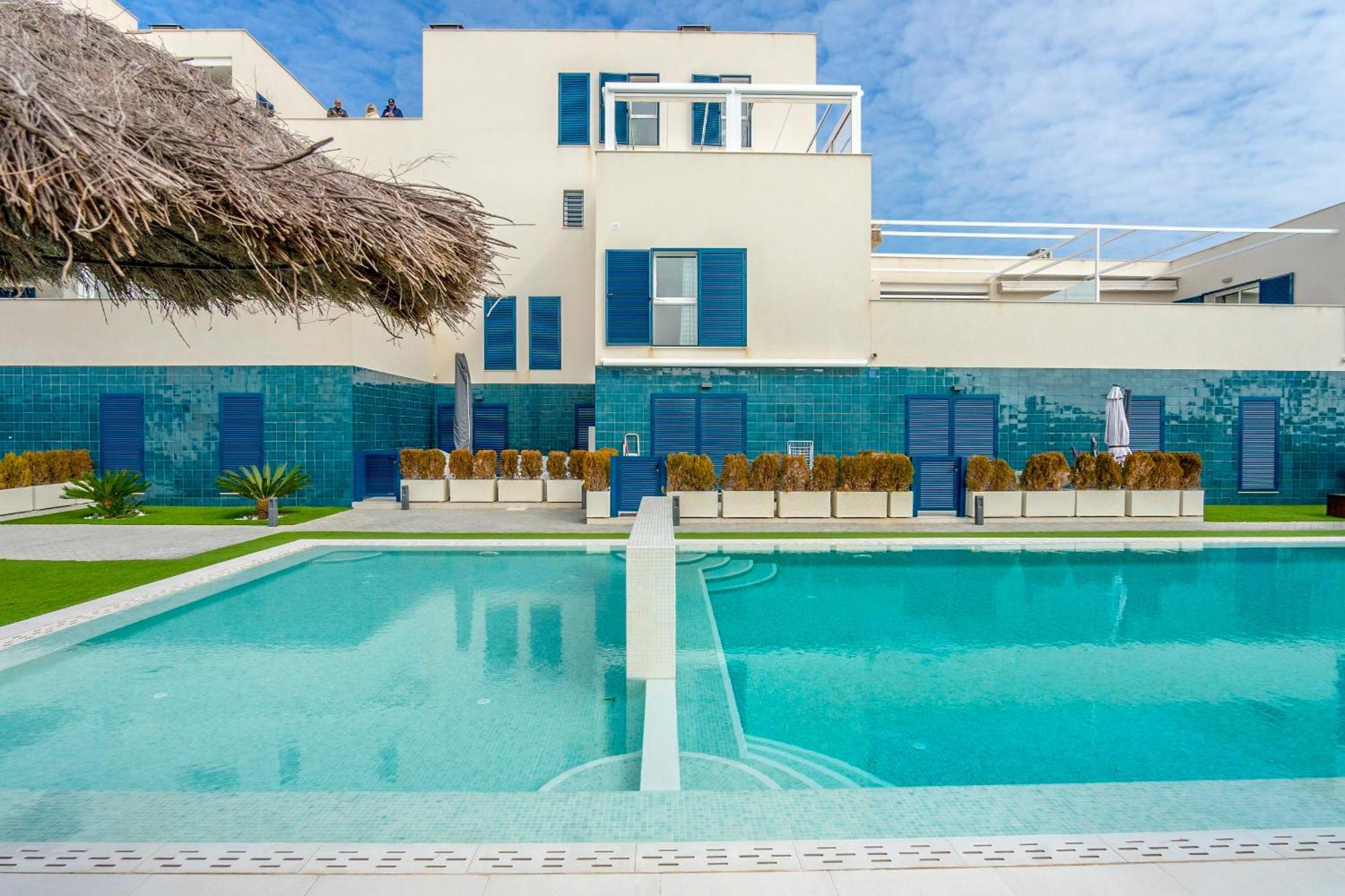 Turquesa Del Mar - Sun & Beach & Golf & Bike - Large Terrace Ground-Floor Spanish Apartment Dehesa de Campoamor  외부 사진