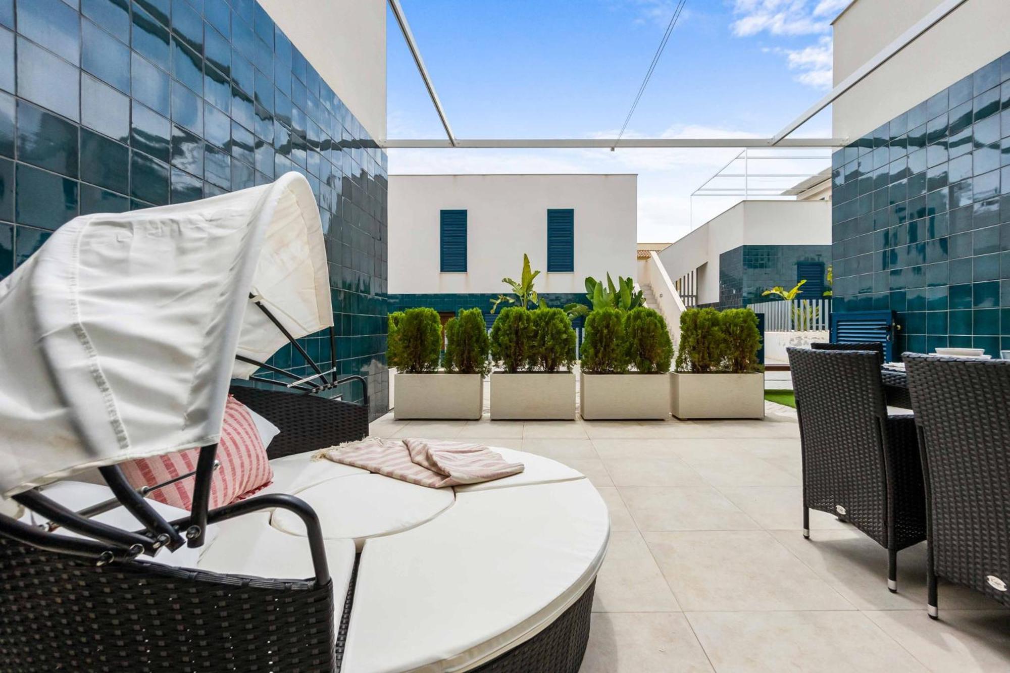 Turquesa Del Mar - Sun & Beach & Golf & Bike - Large Terrace Ground-Floor Spanish Apartment Dehesa de Campoamor  외부 사진